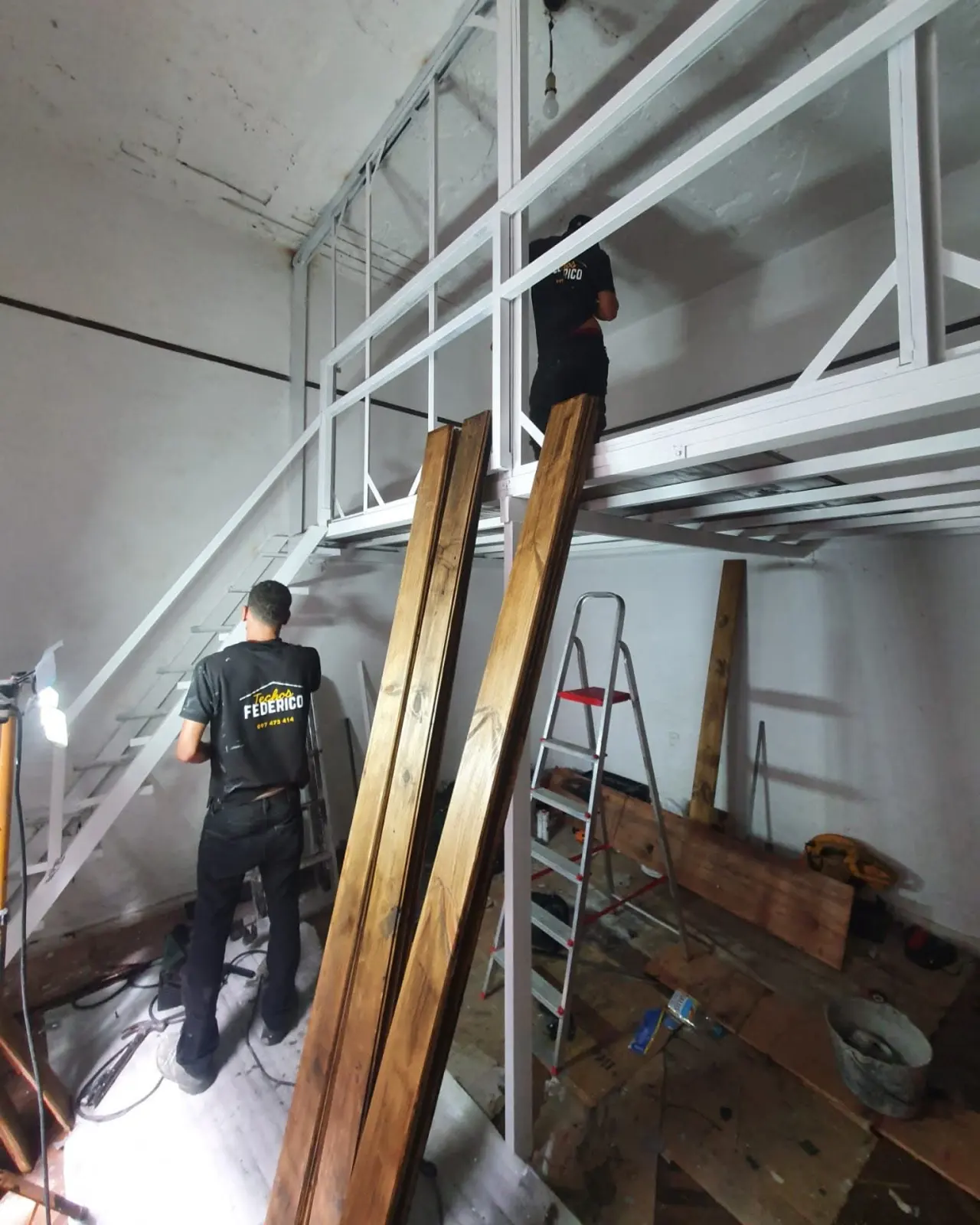 Estructuras y Herrería — Techos Federico